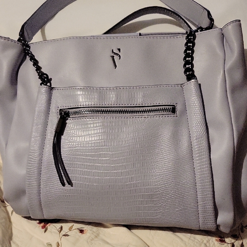 Elegant? Extremely Soft Leather Lavender Handbag